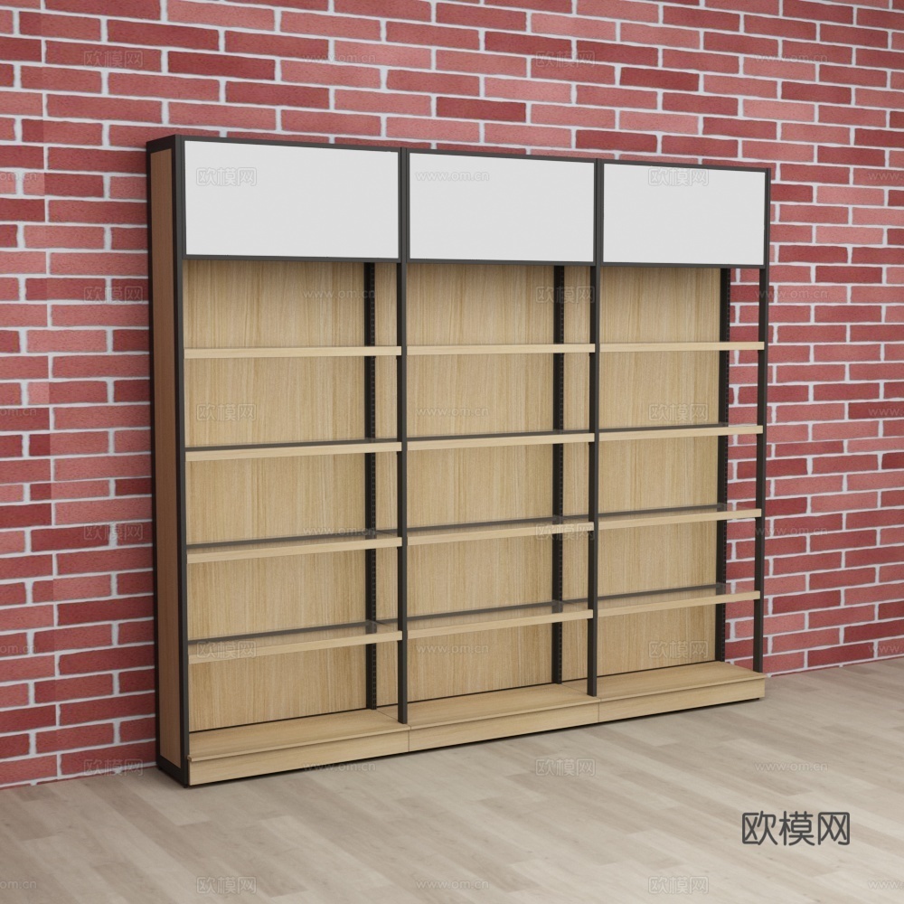 烟酒店玻璃酒柜白酒柜葡萄酒柜3d模型
