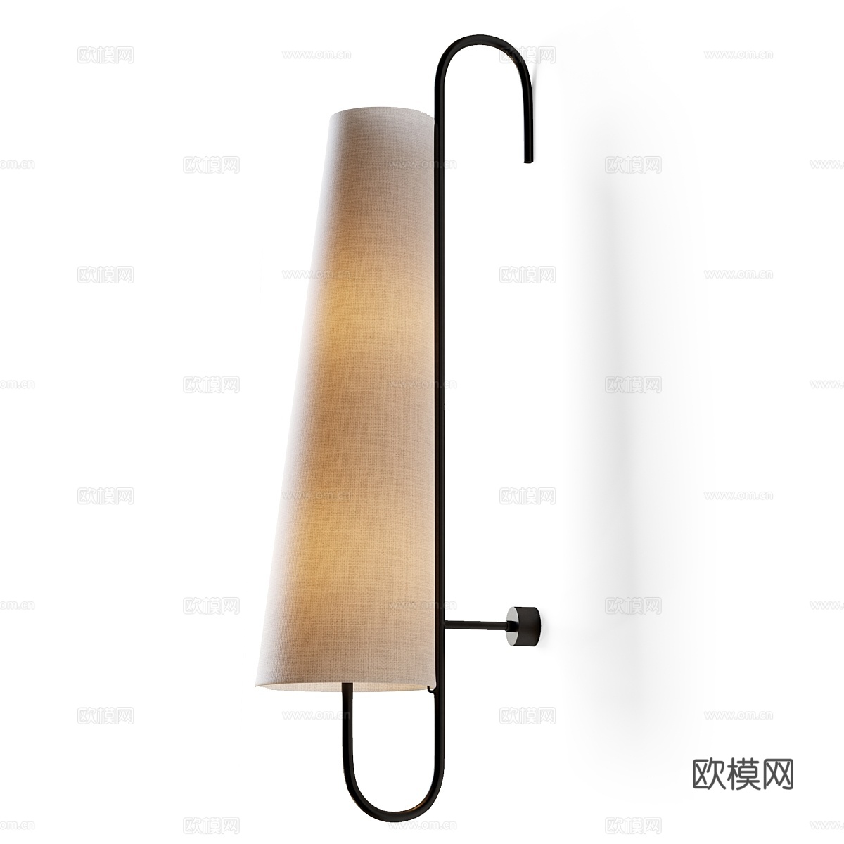 安科拉壁灯3d模型