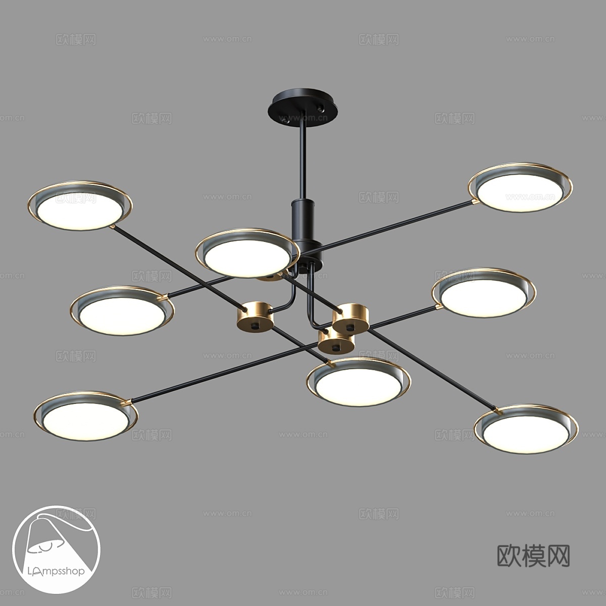 LampsShop.ru L1788 吊灯 Maory3d模型