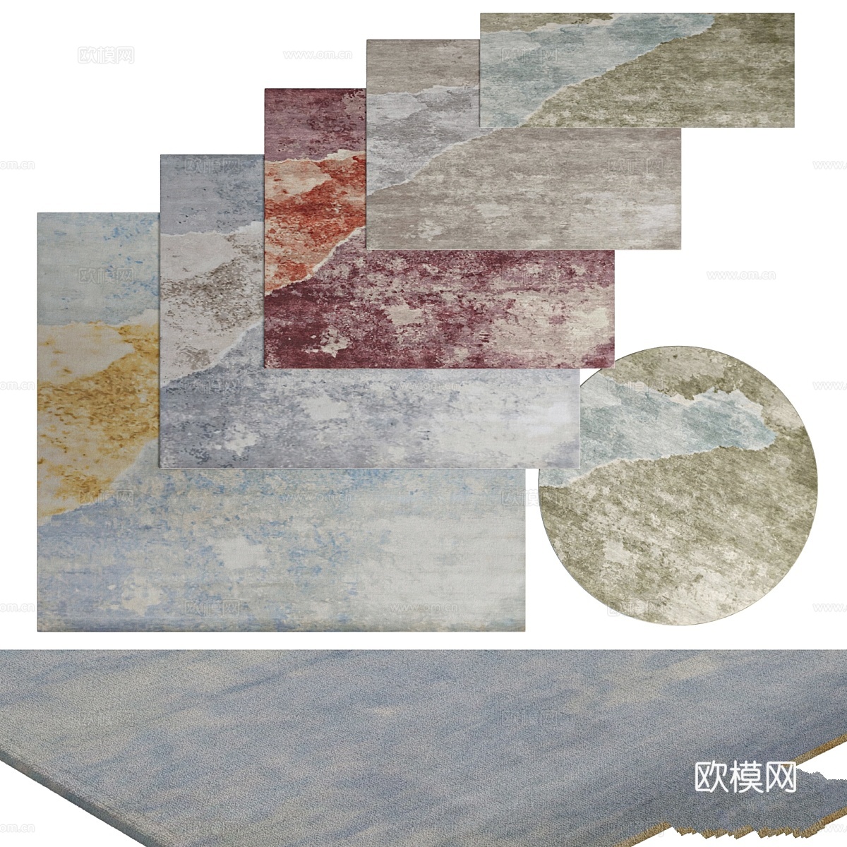 Fcade 手工编结地毯3d模型