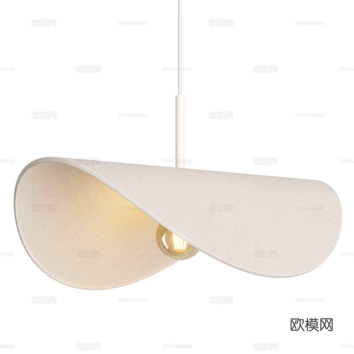 Design 吊灯 Kenzie van Linnen3d模型