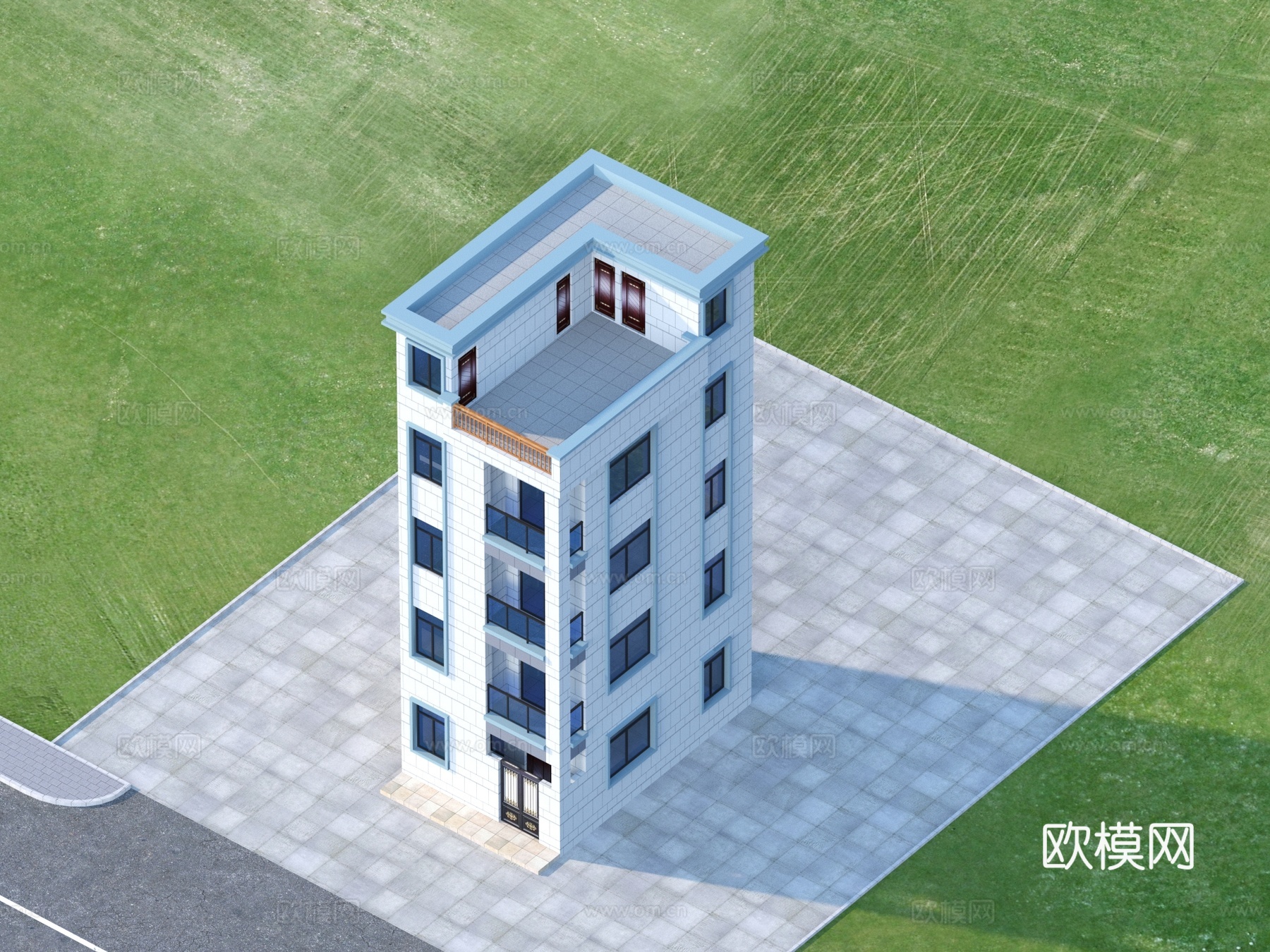 民房 私宅 住宅 建筑 效果图su模型