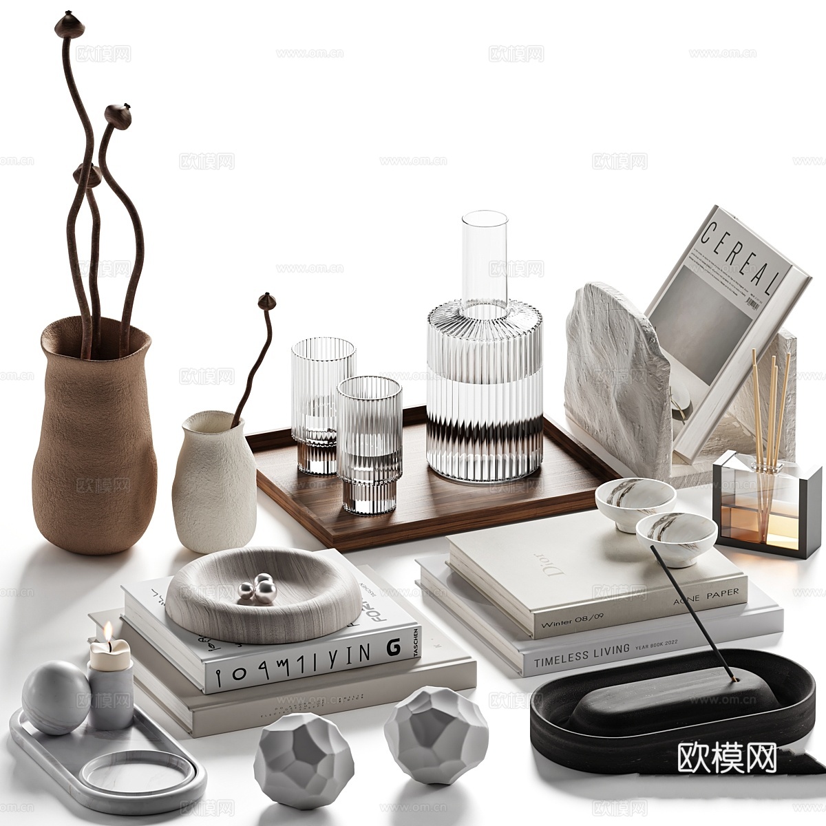 装饰套装 0923d模型