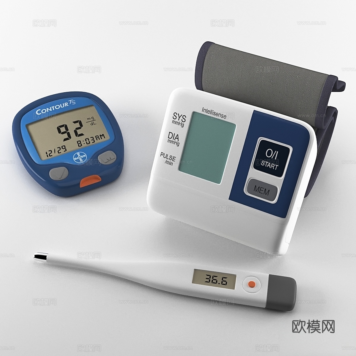 医疗设备3d模型