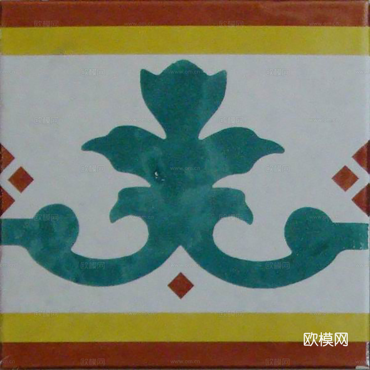 中古复古花砖  石材拼花 厨卫墙砖地砖