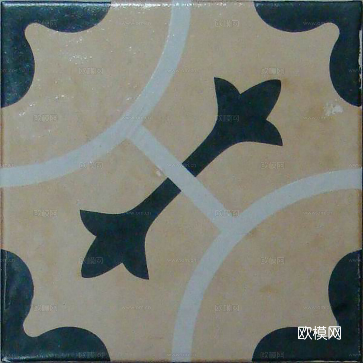 中古复古花砖  石材拼花 厨卫墙砖地砖