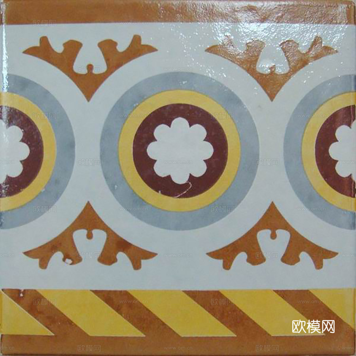 中古复古花砖  石材拼花 厨卫墙砖地砖
