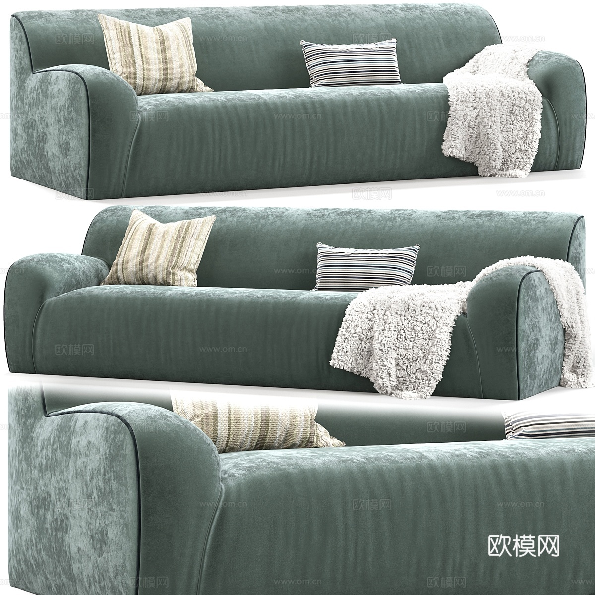 MEDITERRANEO SOFA BAKER3d模型
