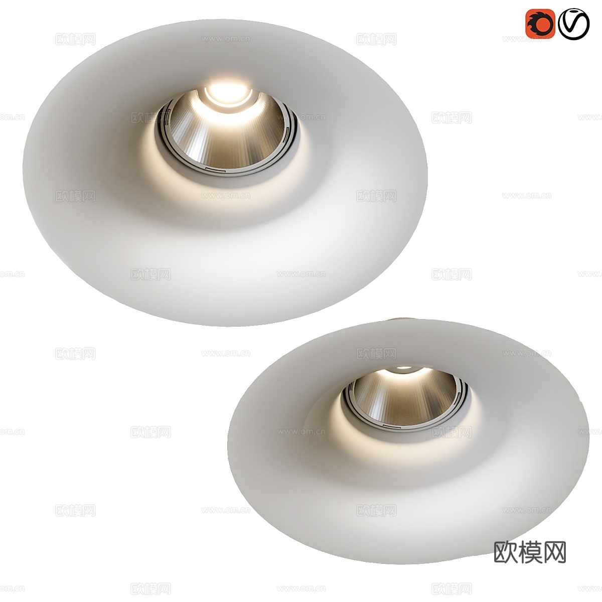 内置灯具 Gypsum3d模型