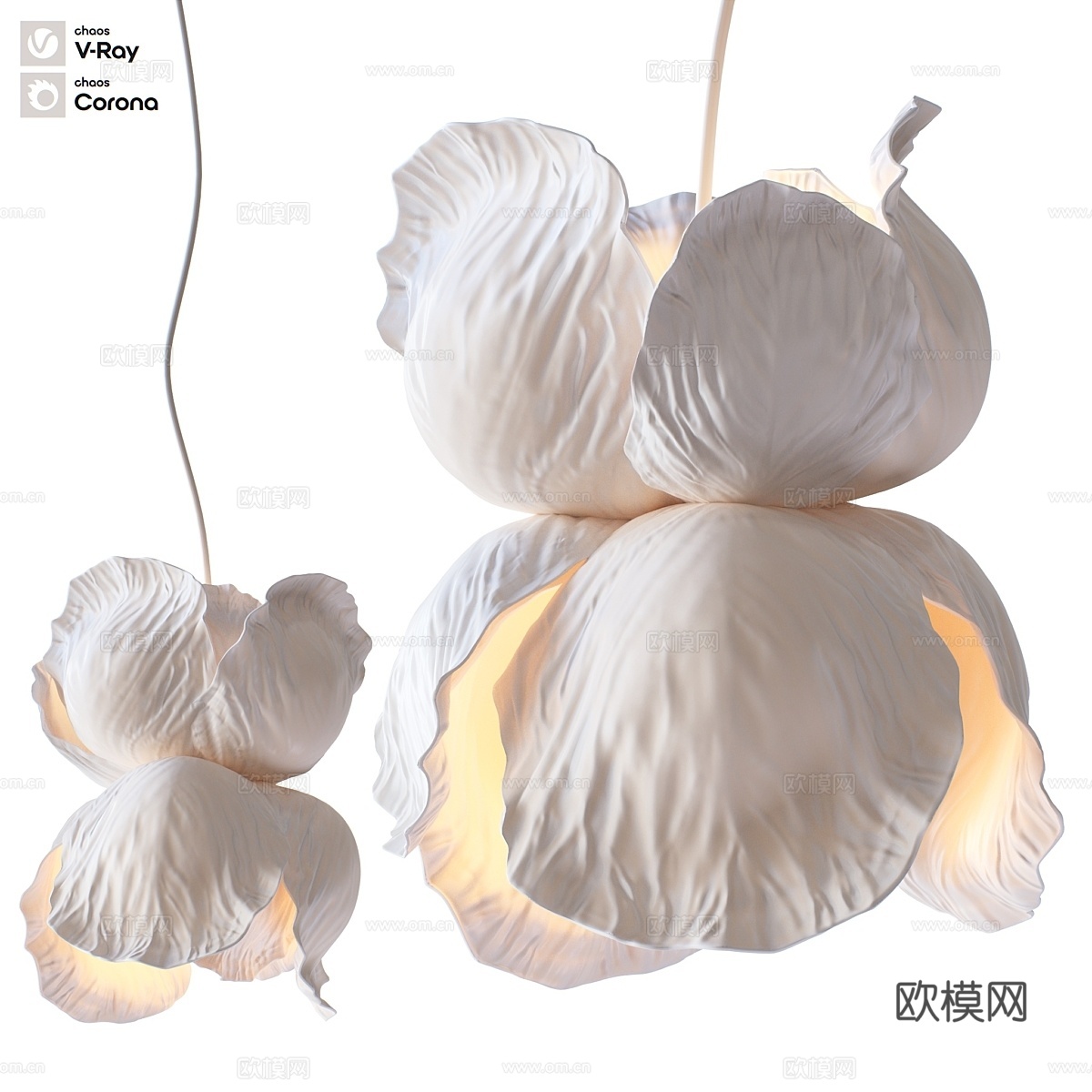 吊灯马蒂厄·勒汉内尔格尔尼卡3d模型