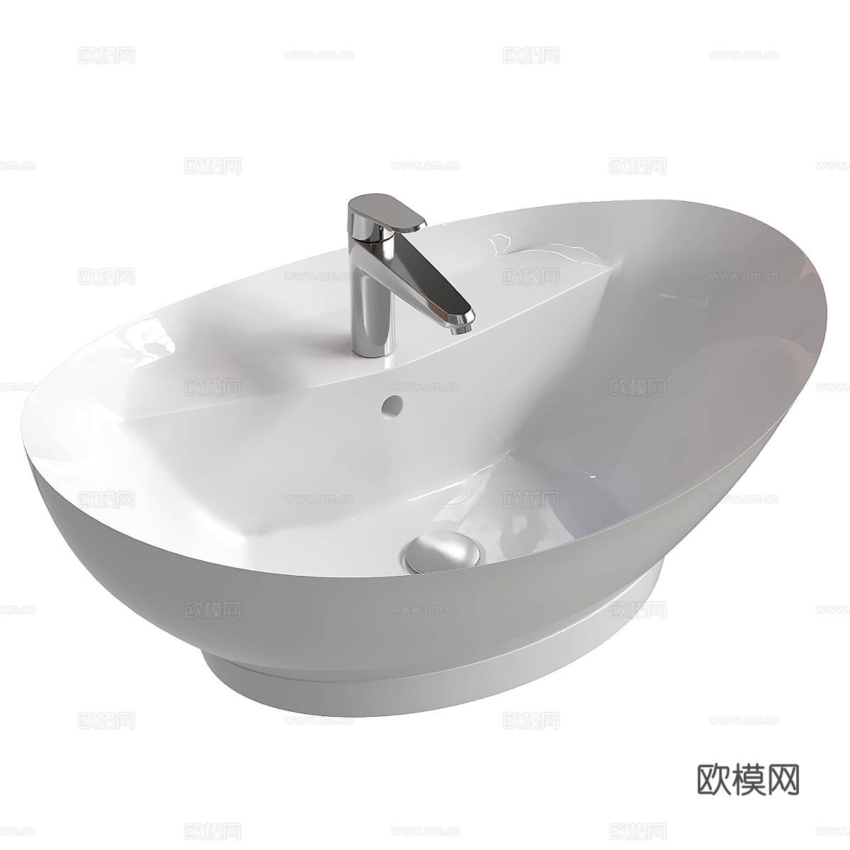 洗手盆覆盖层3d模型