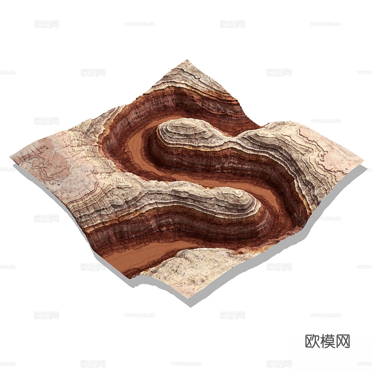 峡谷峡谷3d模型