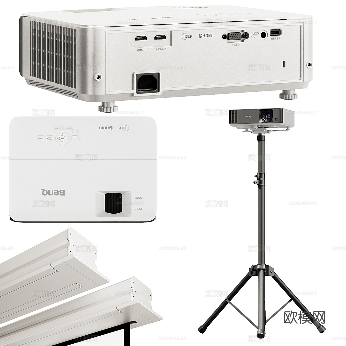 投影仪3d模型