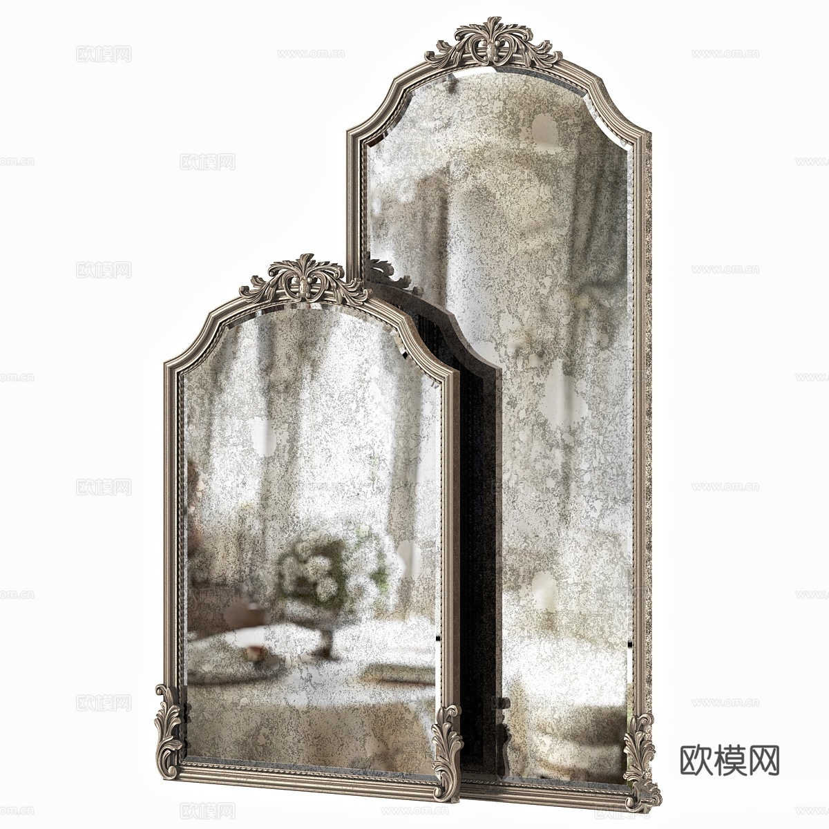 Graciella 老世界墙镜3d模型