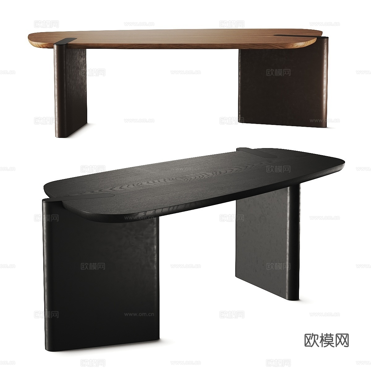 Bonaldo Flatiron 书桌3d模型