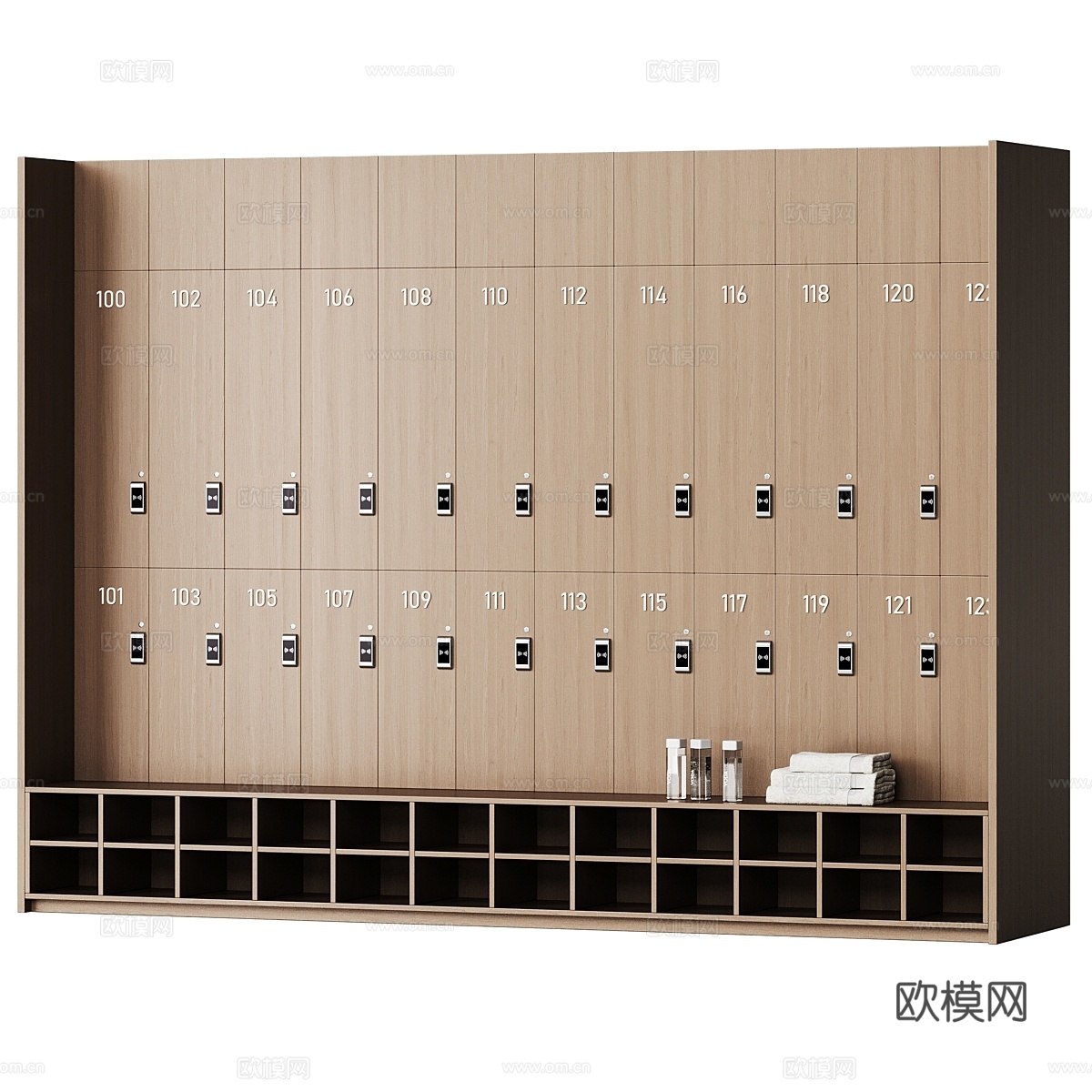 健身房更衣室 13d模型下载