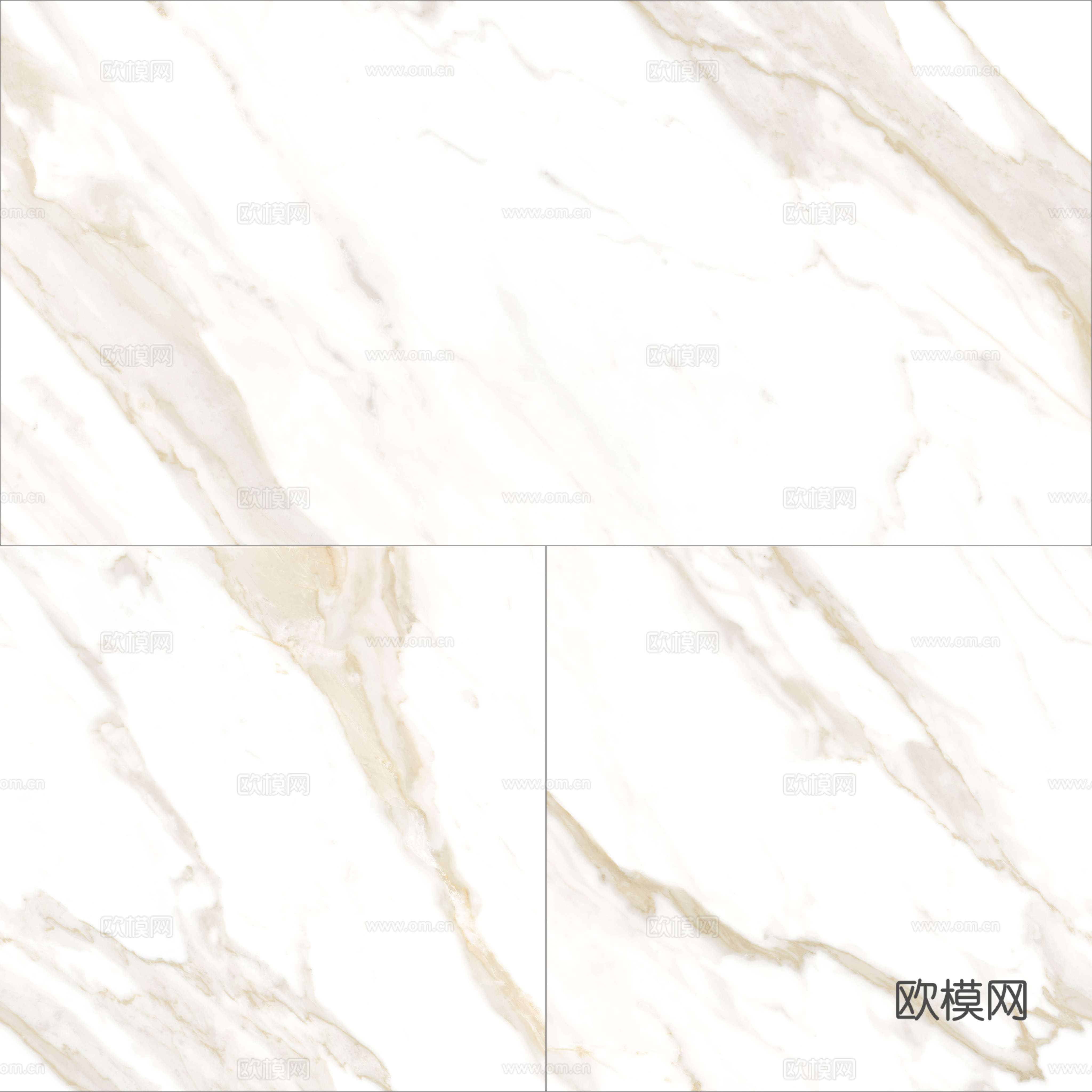 工字拼格利米白大理石瓷砖