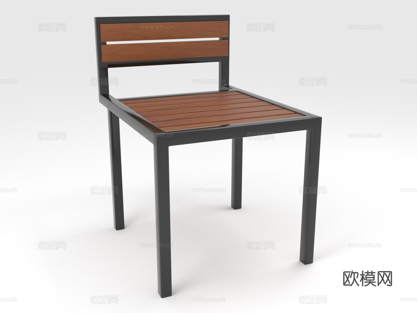 木椅 椅子 座椅3d模型