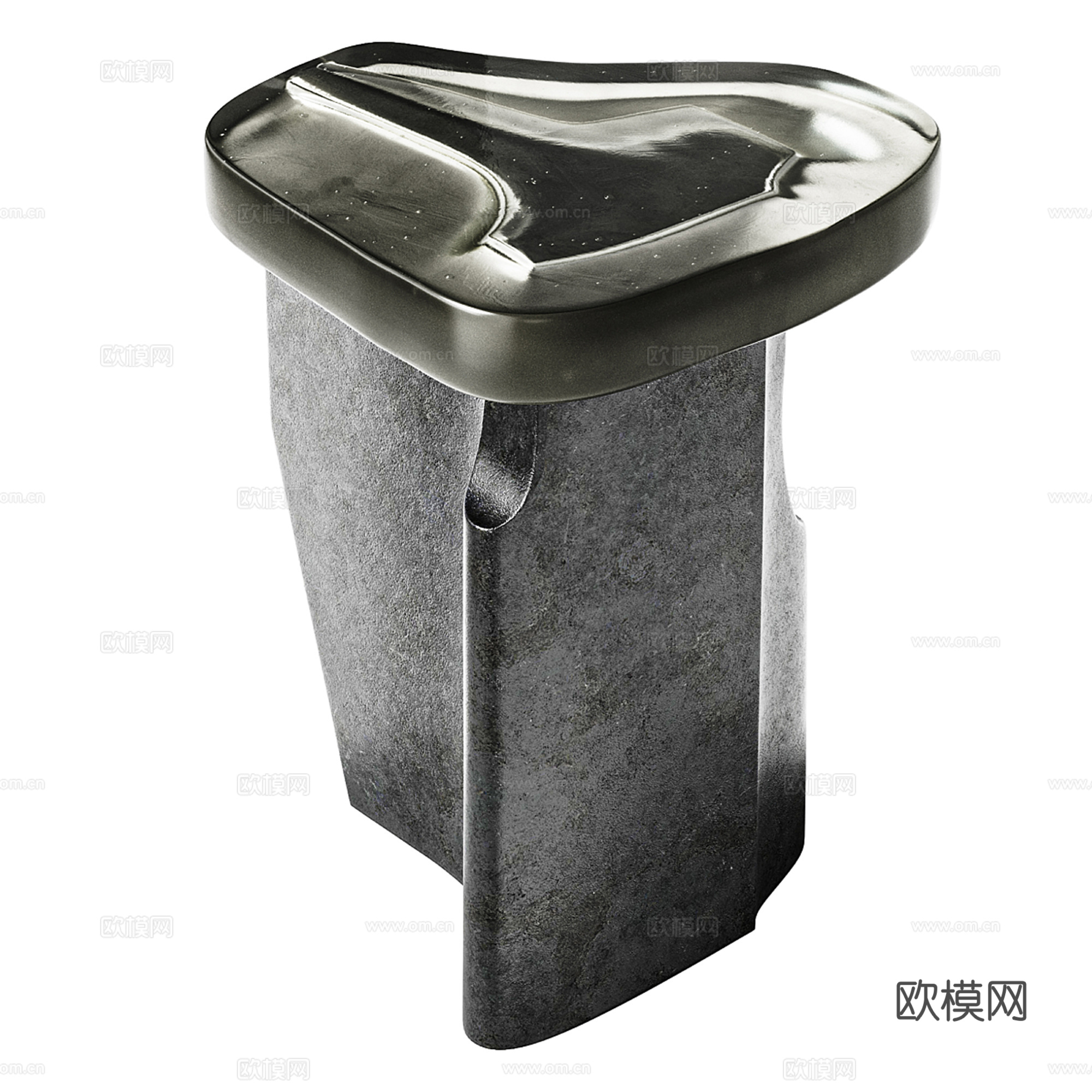 现代边几角几圆几su模型