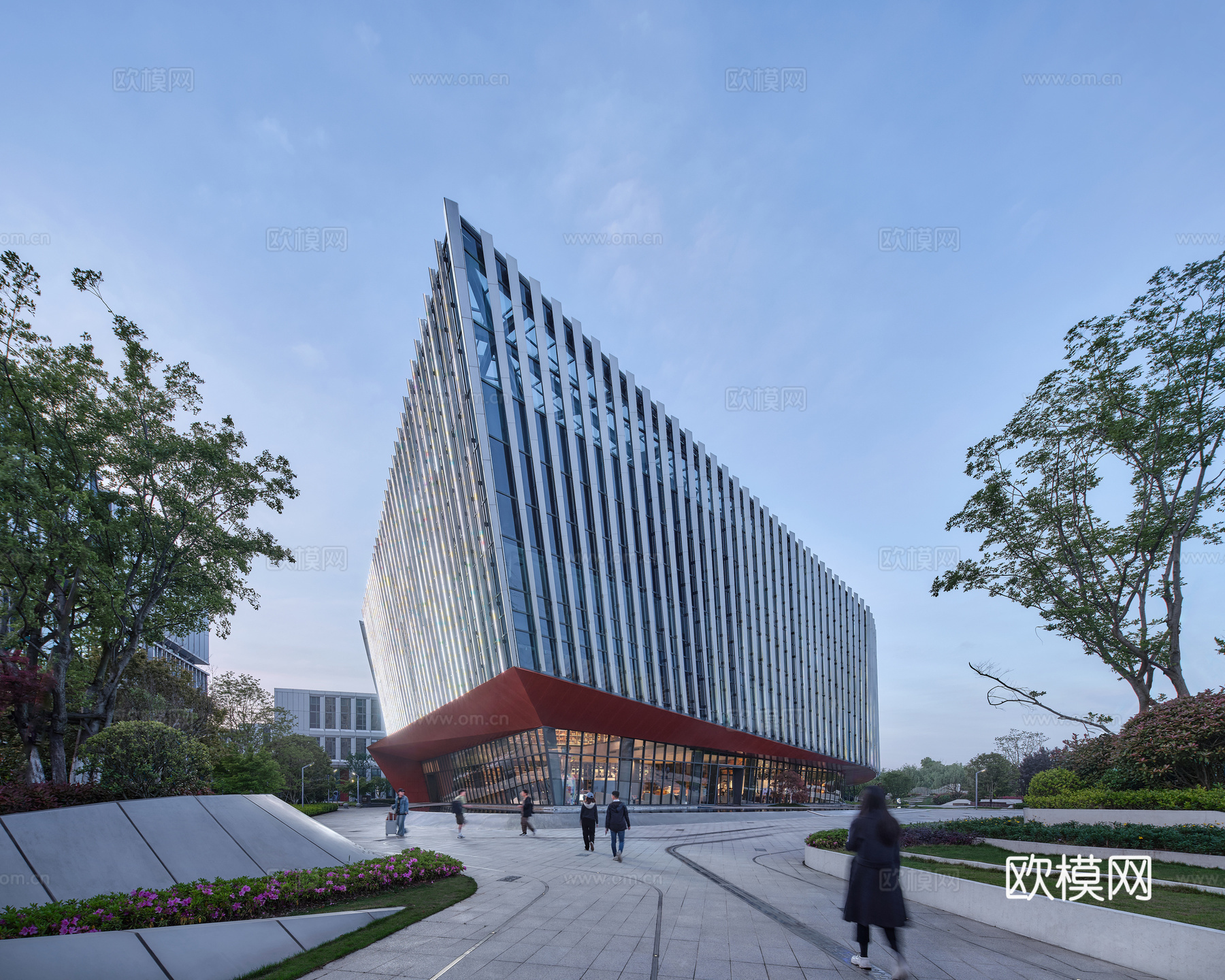 展示中心su模型