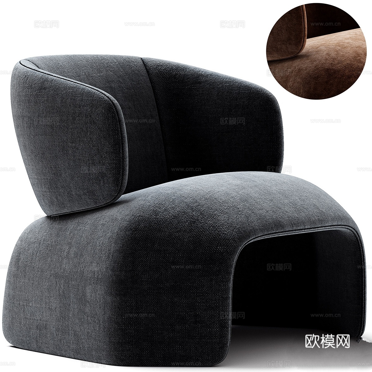 ICARUS Armchair By Linteloo3d模型
