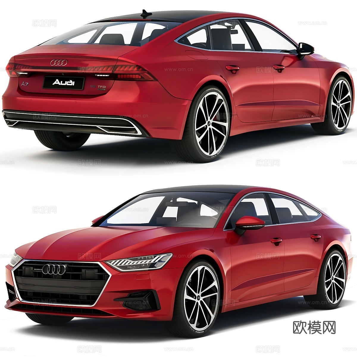 奥迪A7 Sportback 20183d模型