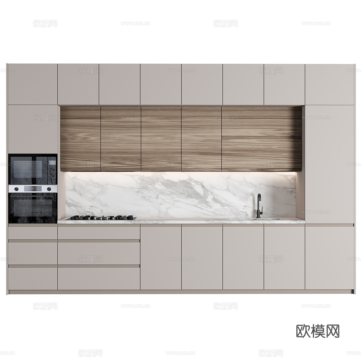 厨房 1333d模型