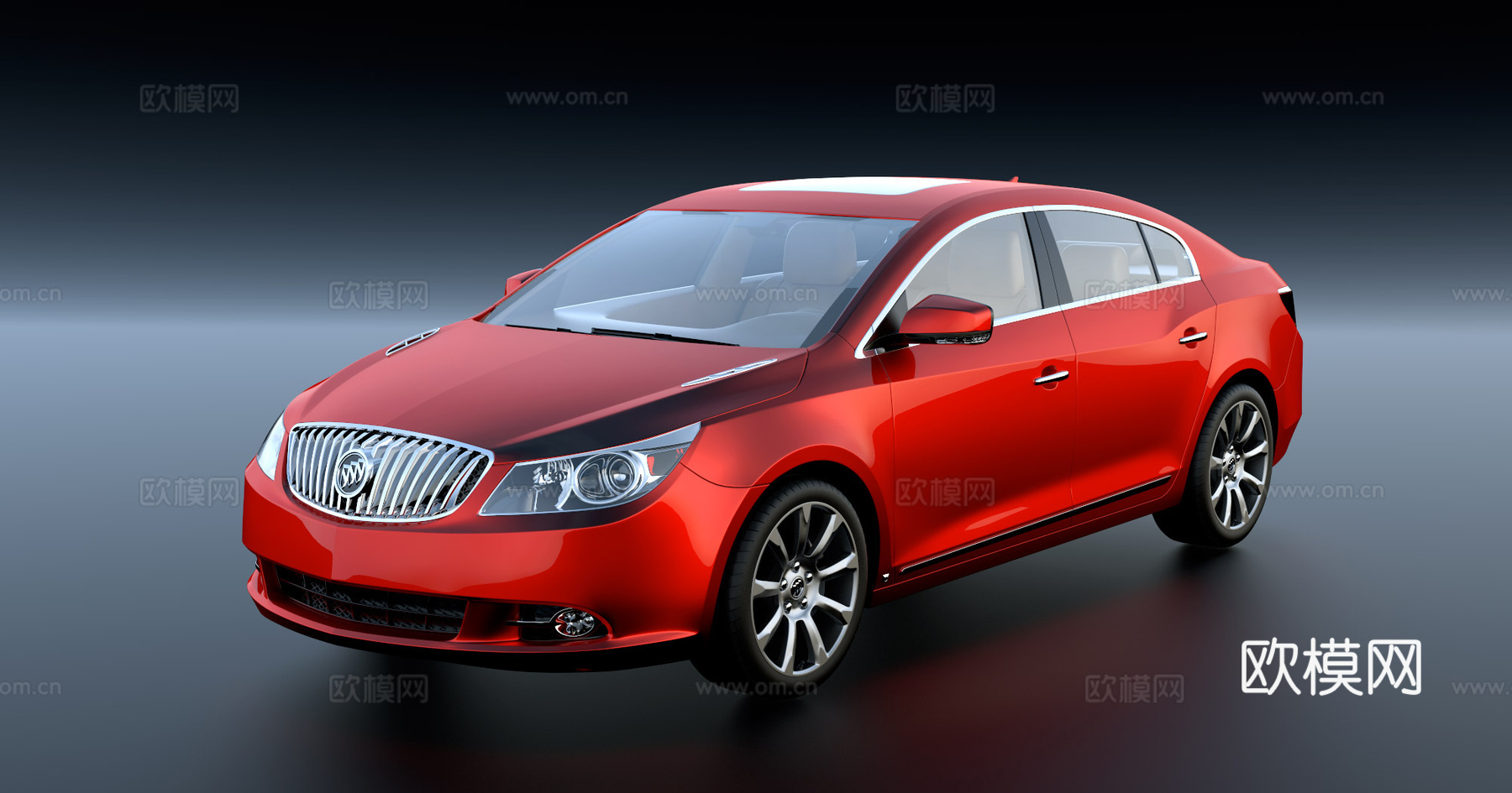 别克 别克汽车 汽车 车 跑车3d模型