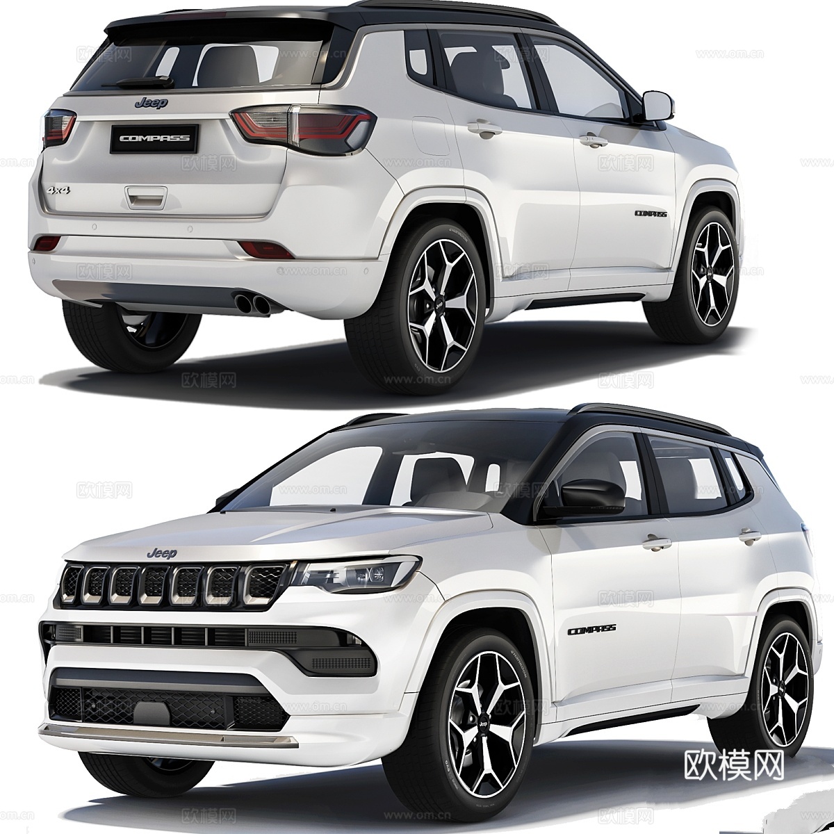 Jeep Compass 20223d模型