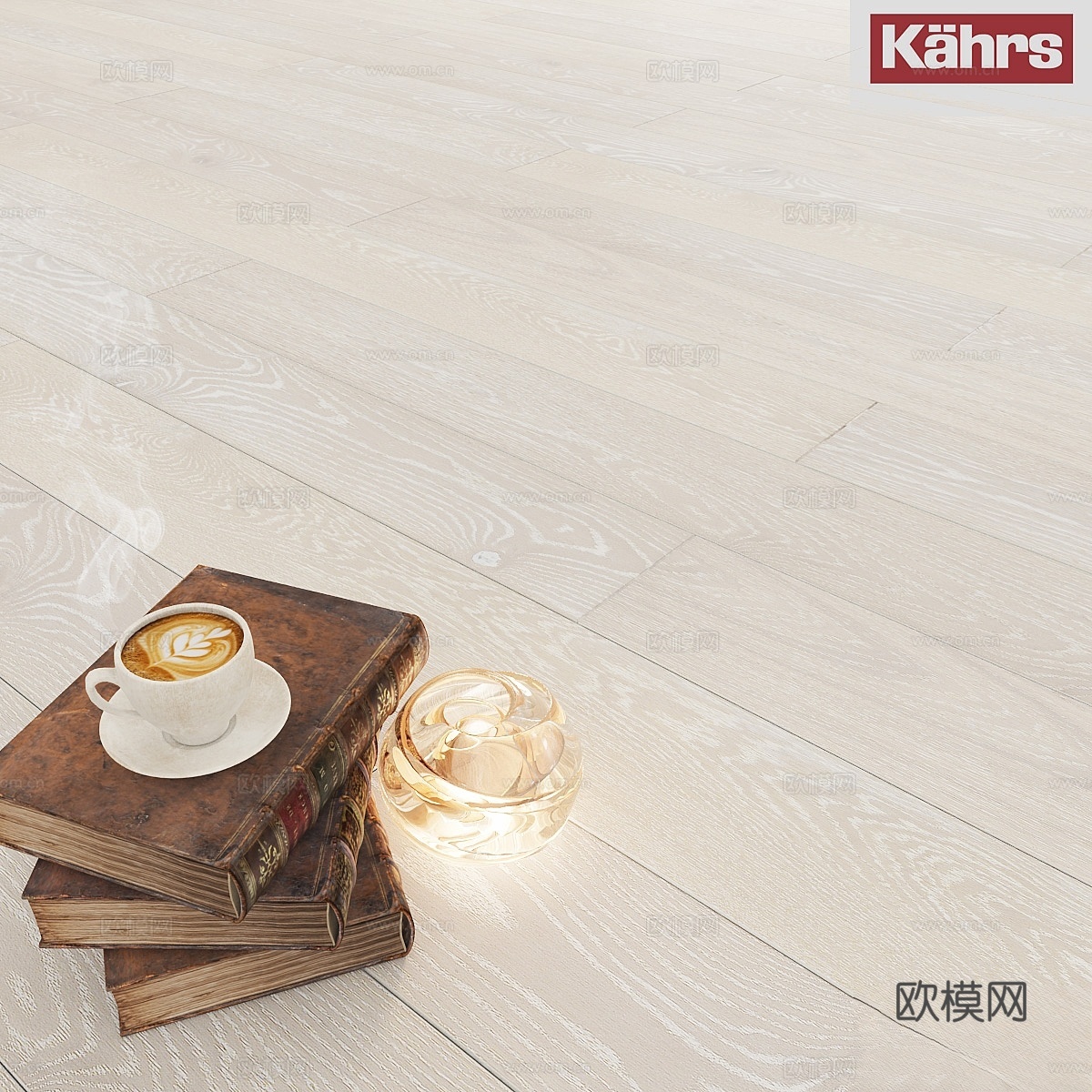 Kährs 橡木 Nouveau 雪3d模型