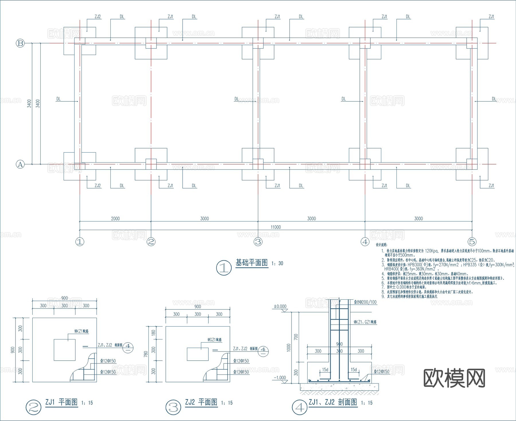 小区垃圾房详图cad施工图