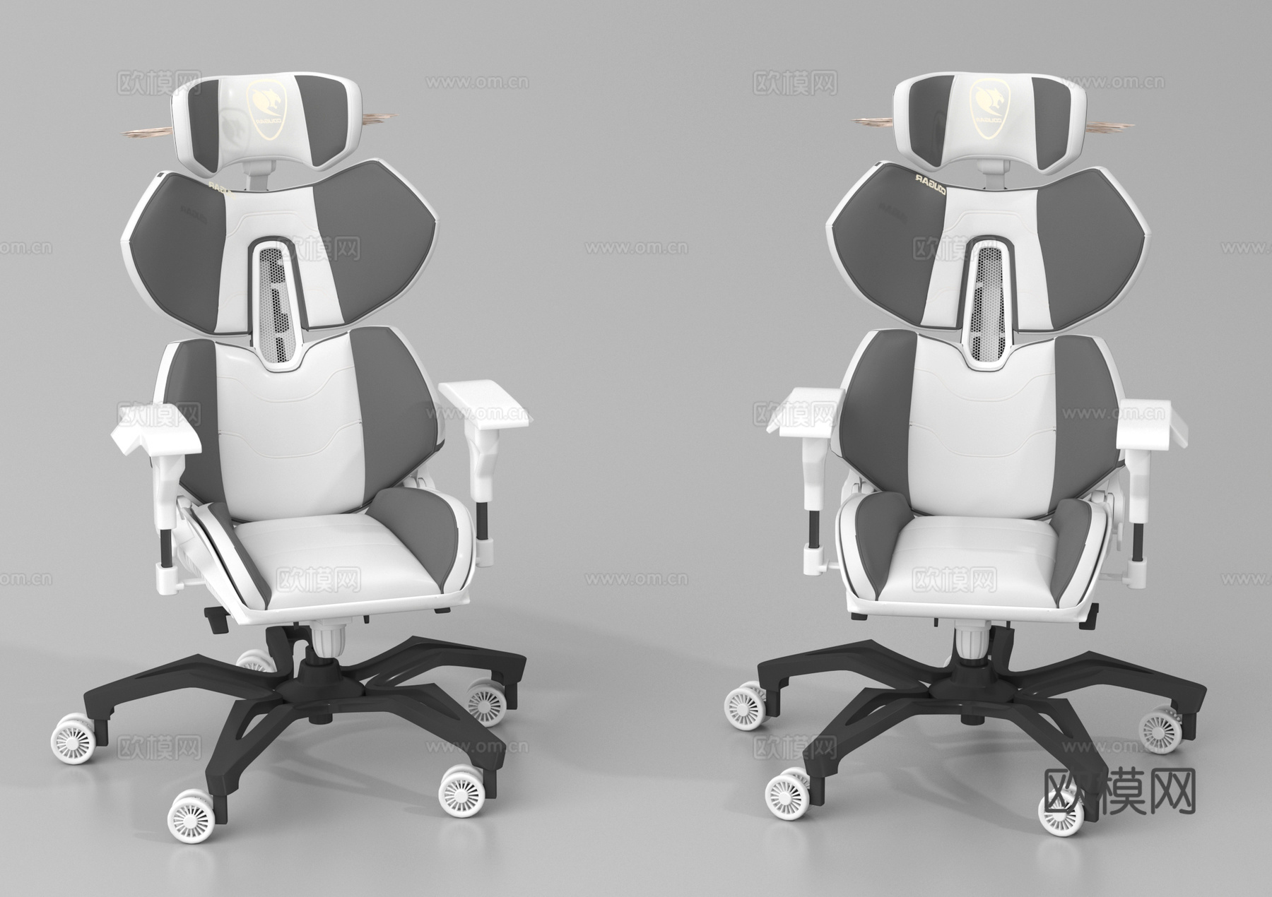 电竞椅 游戏椅 电脑椅3d模型