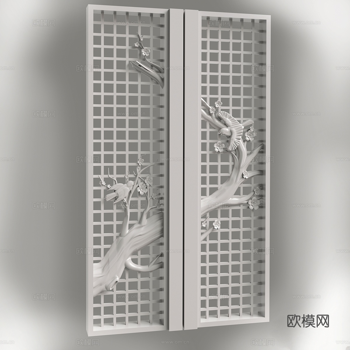 装饰性门3d模型