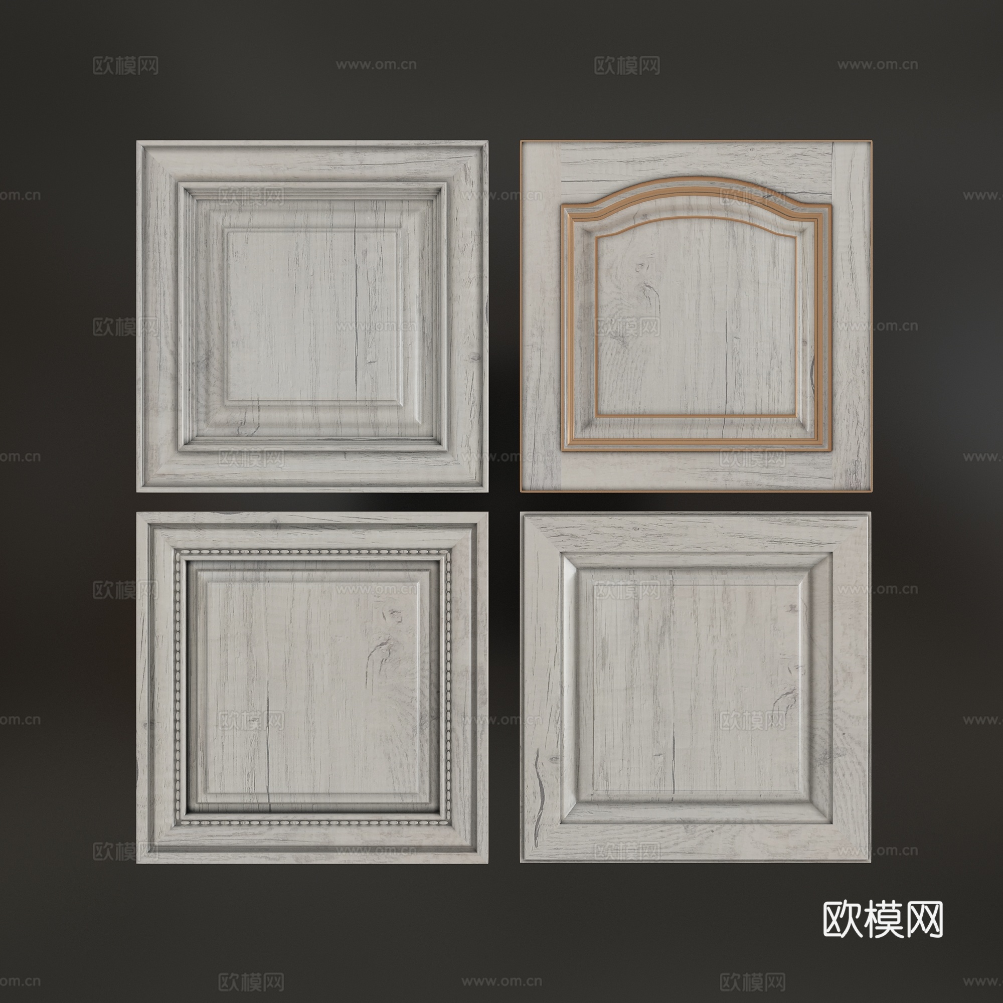 家具常用掩门3d模型