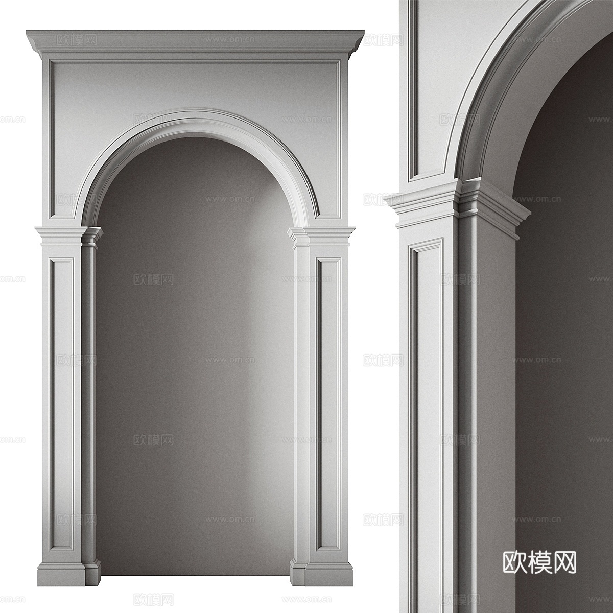 Arch 04. 经典3d模型