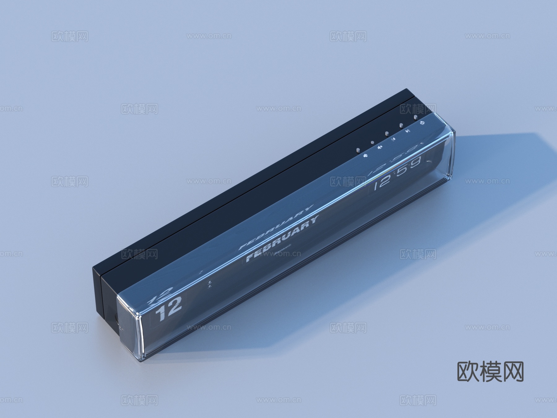 时钟 学习用品 办公用品3d模型