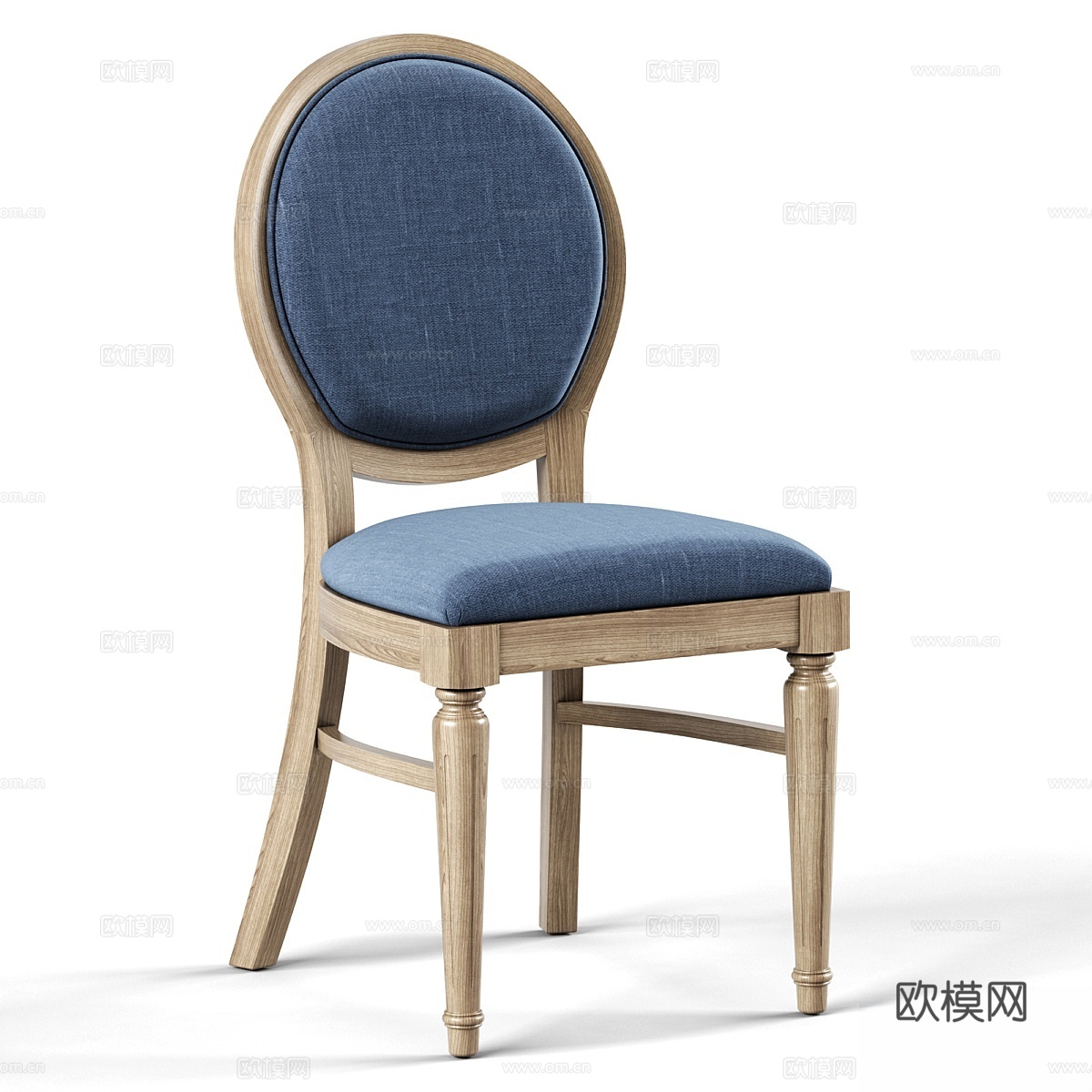 Dantone Home Coventry 圆背椅3d模型