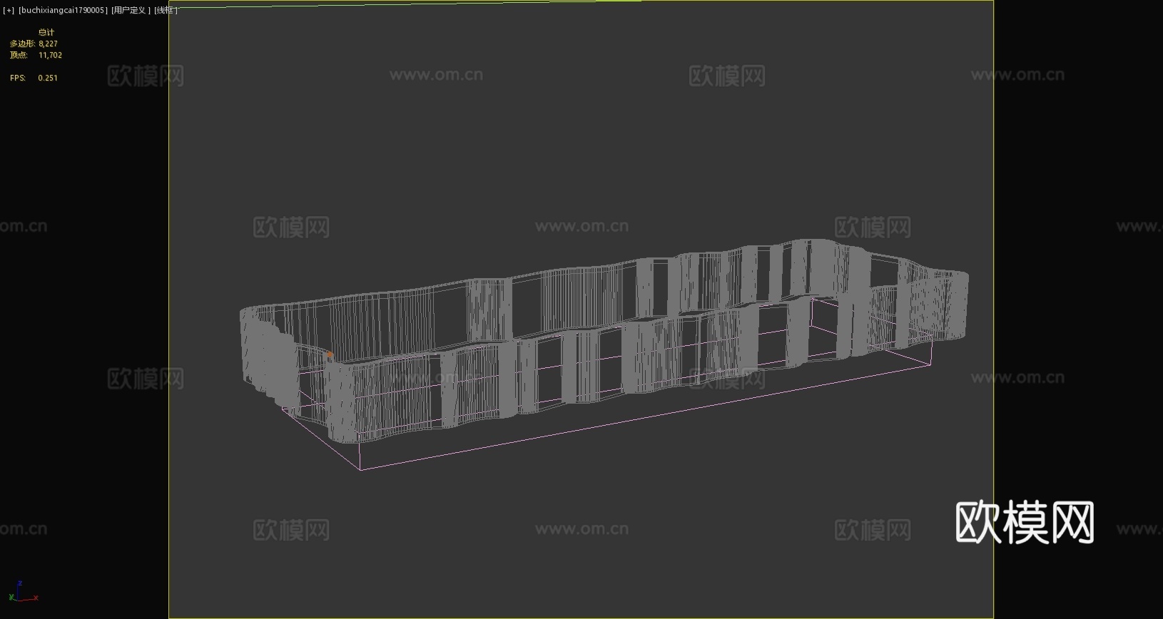 现代茶几简欧茶几金属茶几美式茶几3d模型