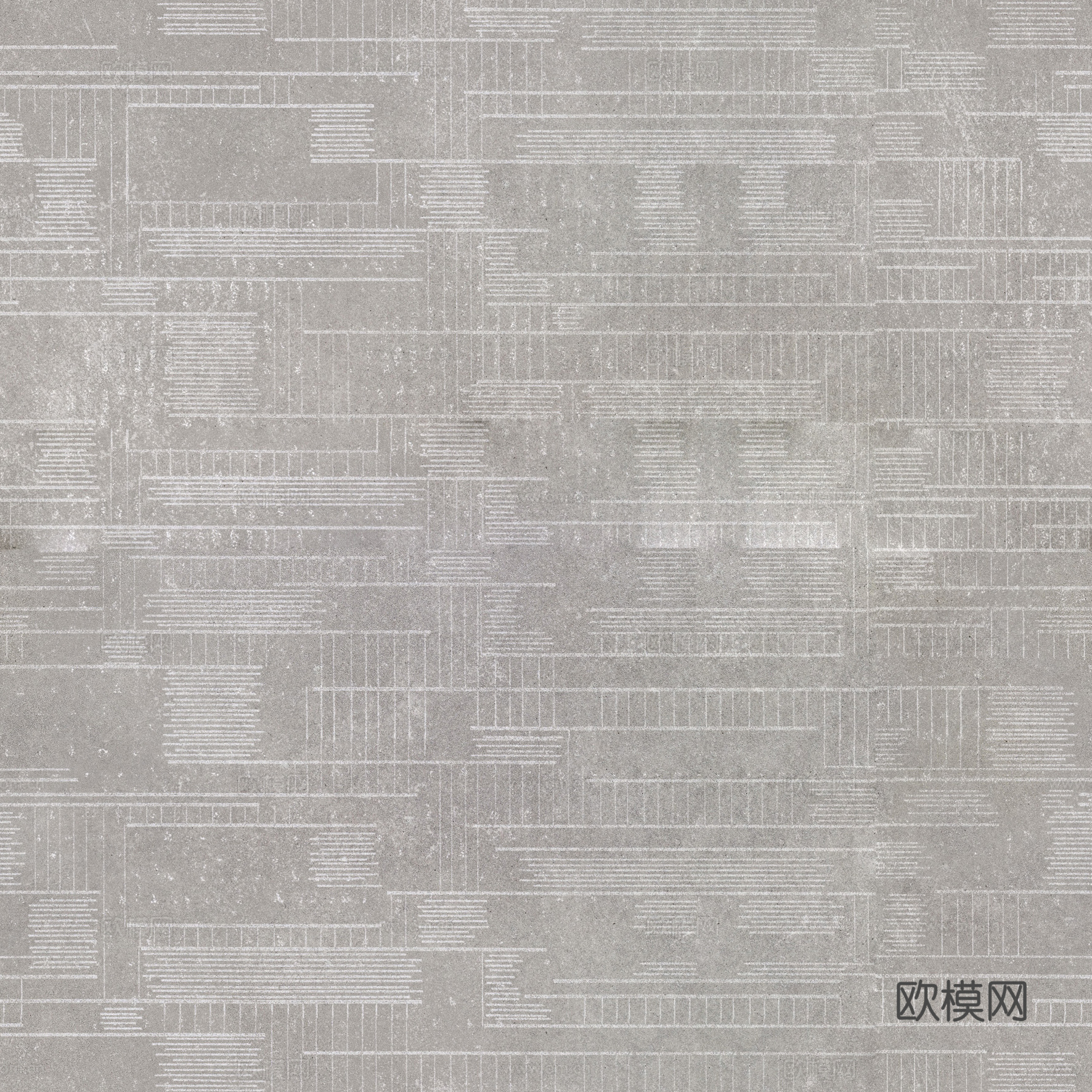无缝浅灰色办公条纹地毯