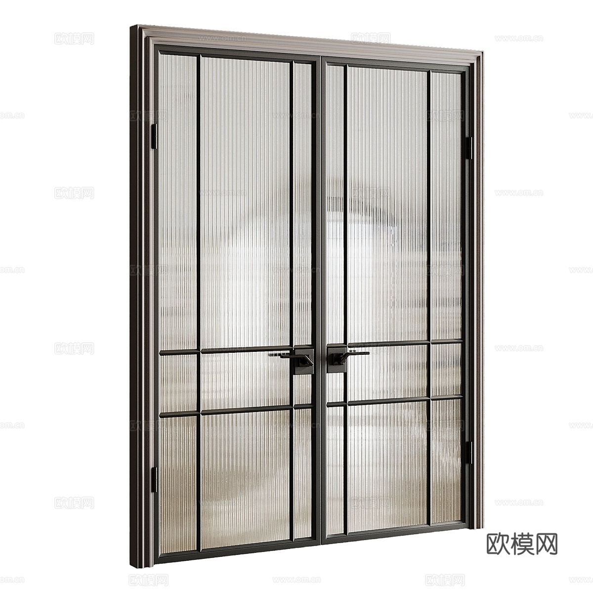 玻璃门253d模型