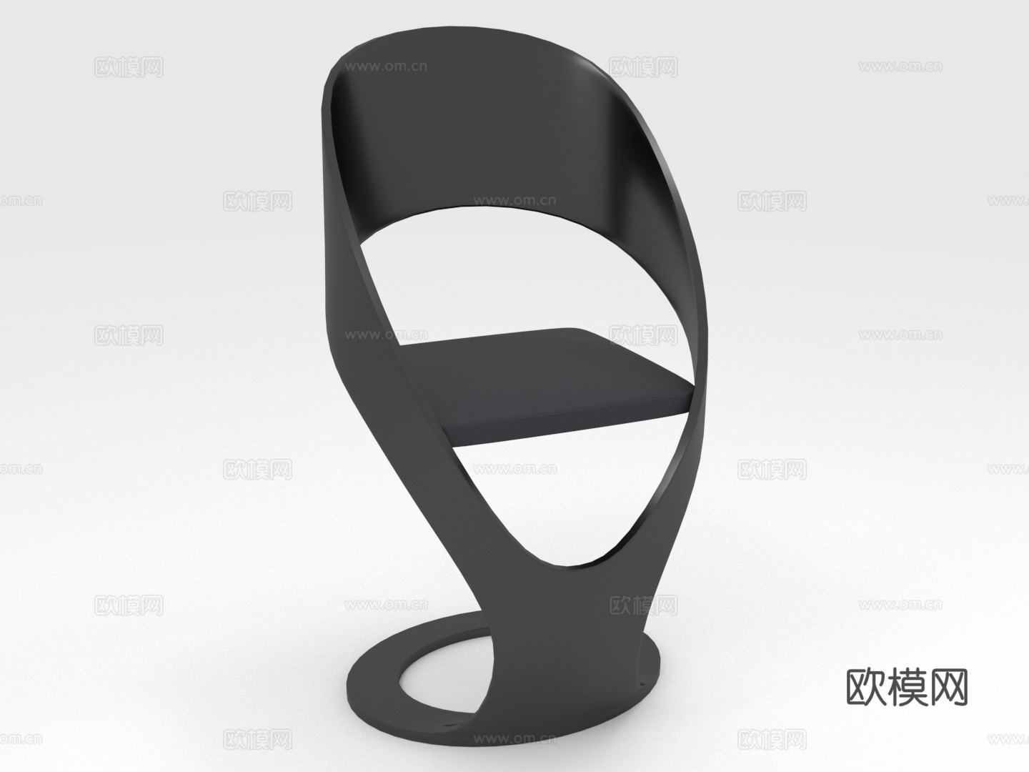 休闲椅 单人椅 椅子 座椅3d模型
