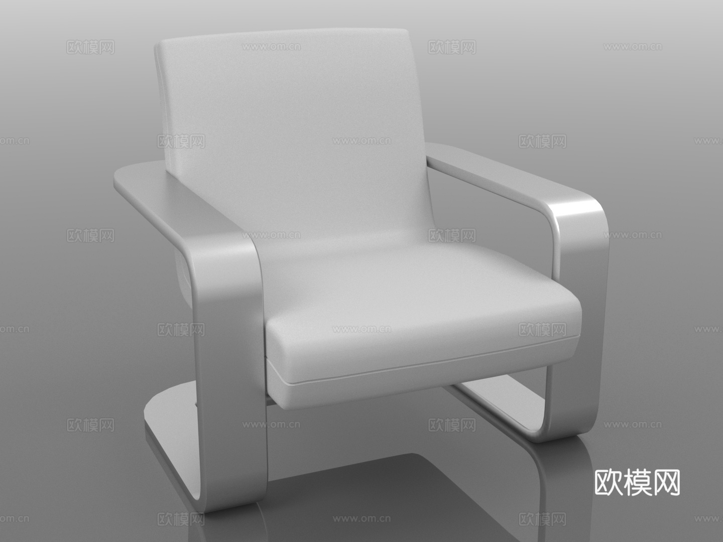 沙发椅 休闲椅 椅子 座椅3d模型