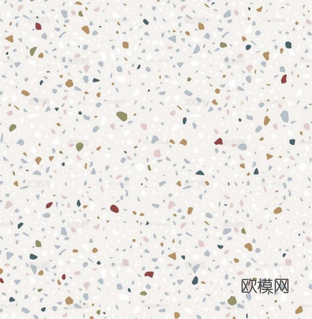 白色水磨石