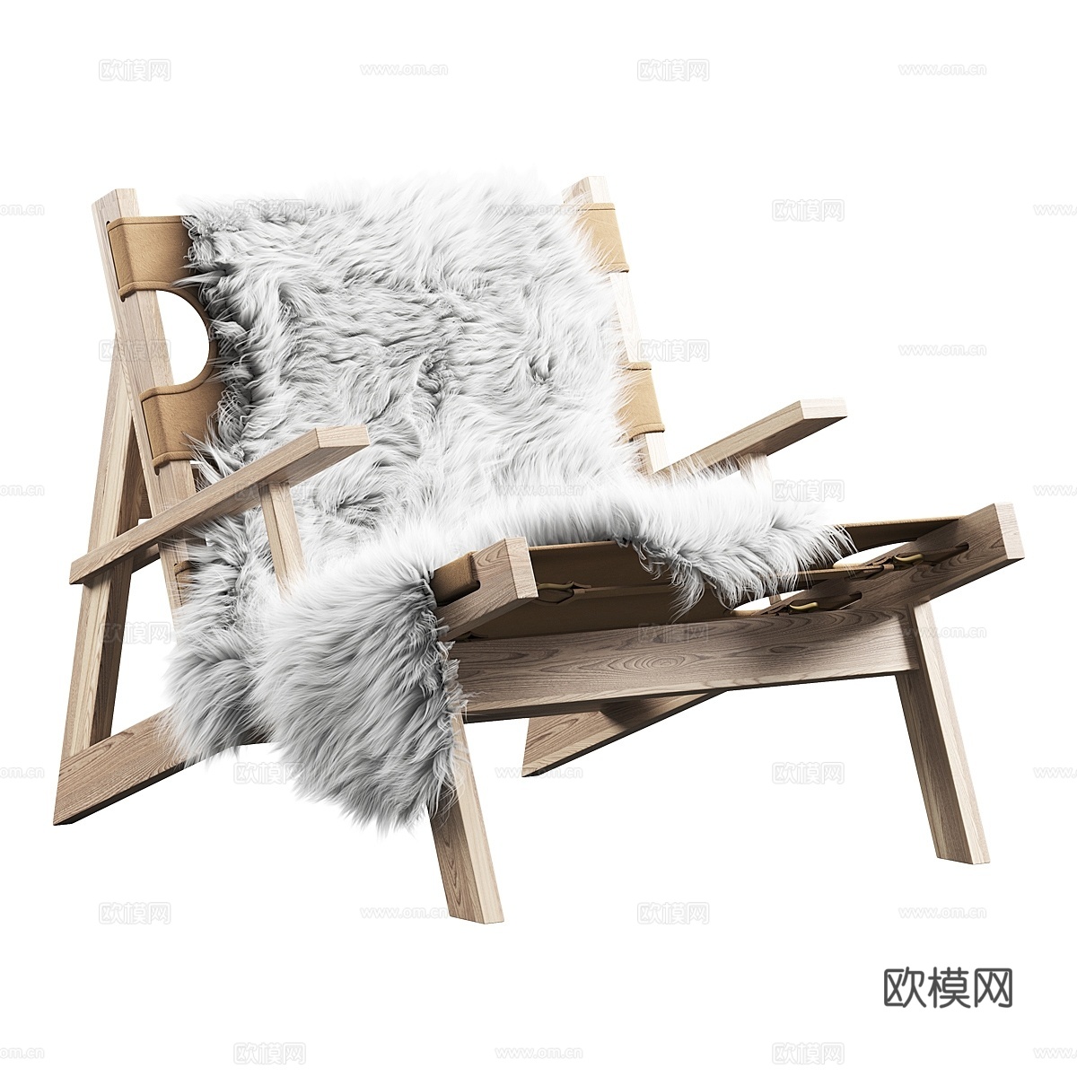 MAXSON SLING CHAIR by RH TEEN3d模型