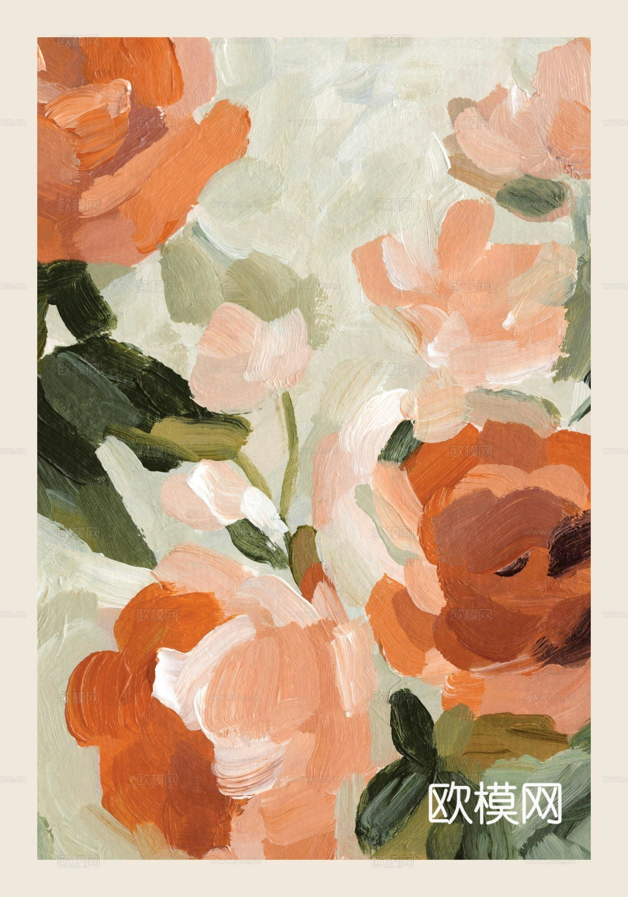 中古风挂画 简约挂画 艺术挂画 彩色挂画