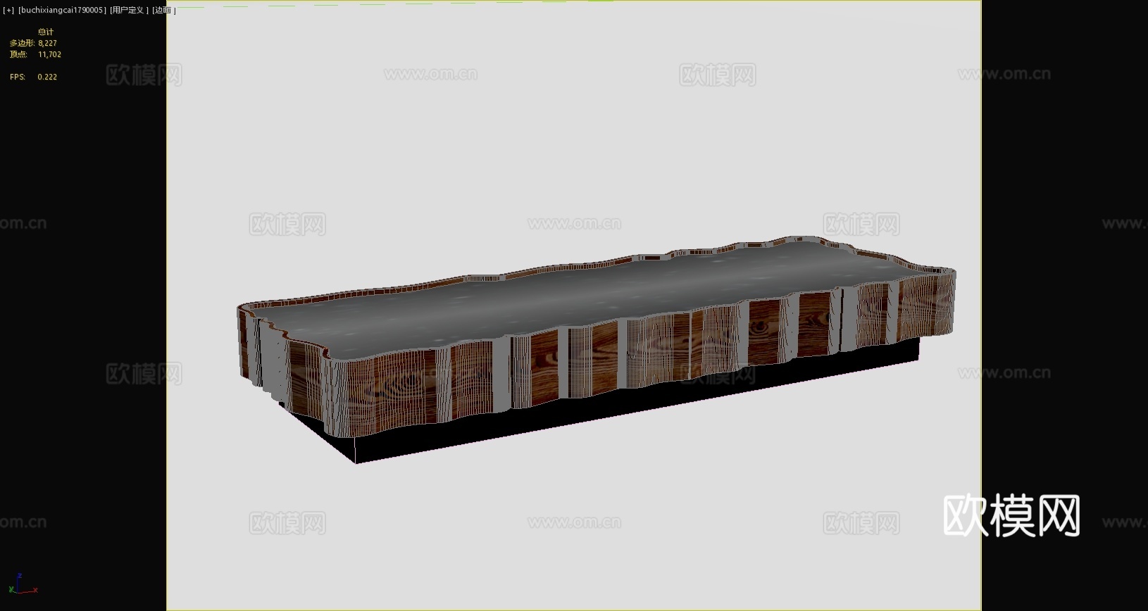 现代茶几简欧茶几金属茶几美式茶几3d模型