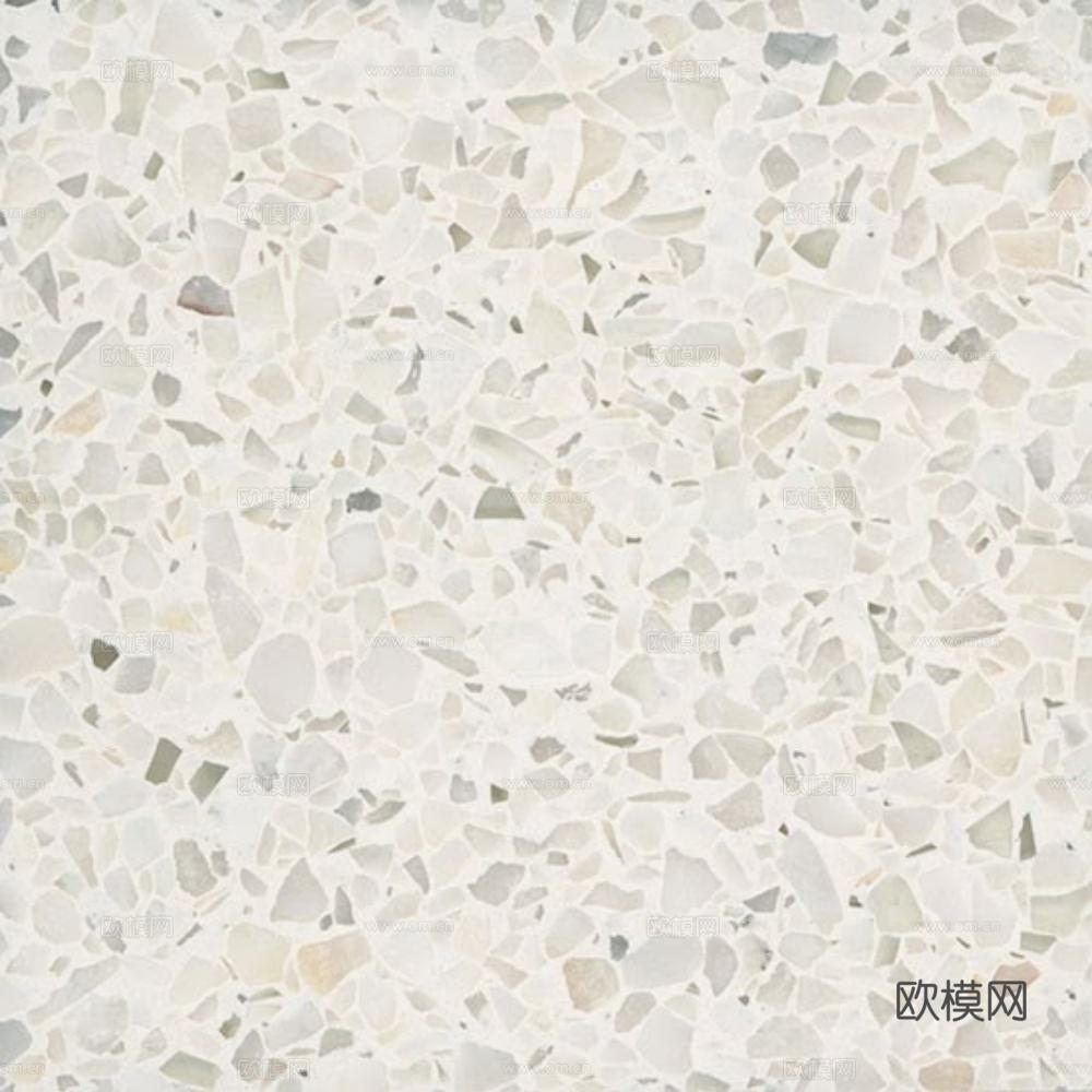 白色水磨石