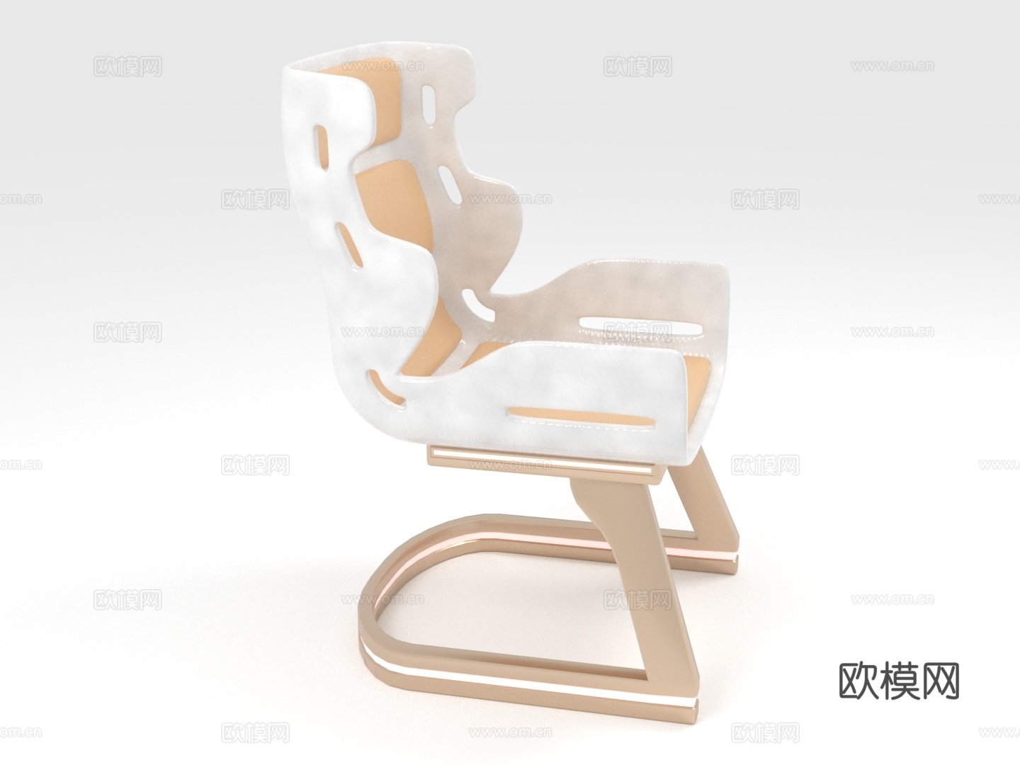 沙发椅 休闲椅 椅子 座椅3d模型