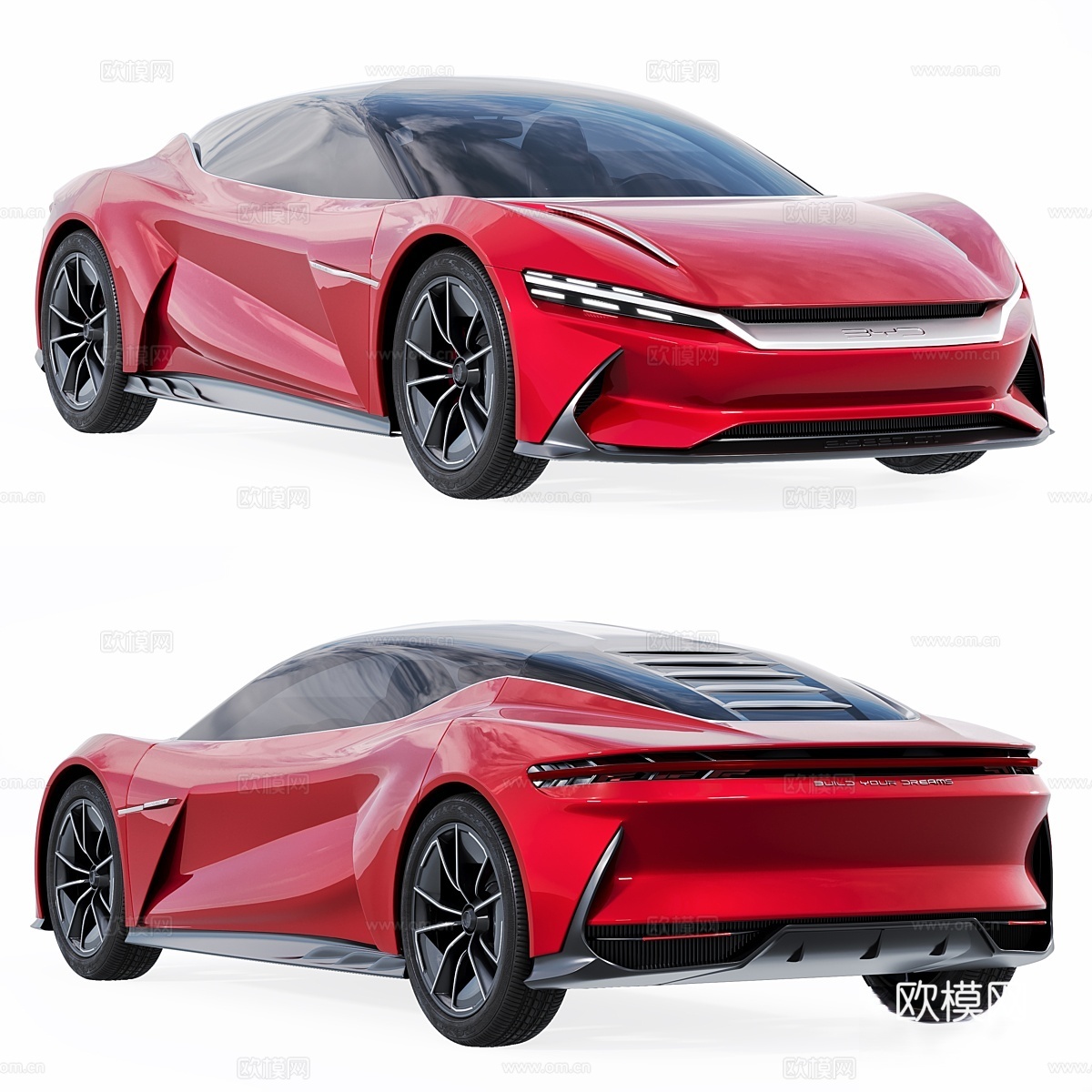 比亚迪 E-Seed GT3d模型