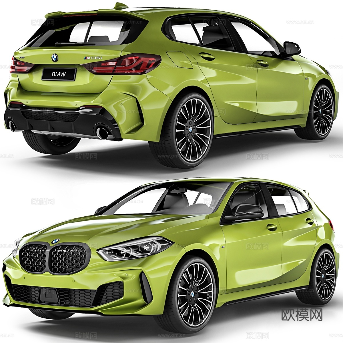 宝马M135i 20203d模型